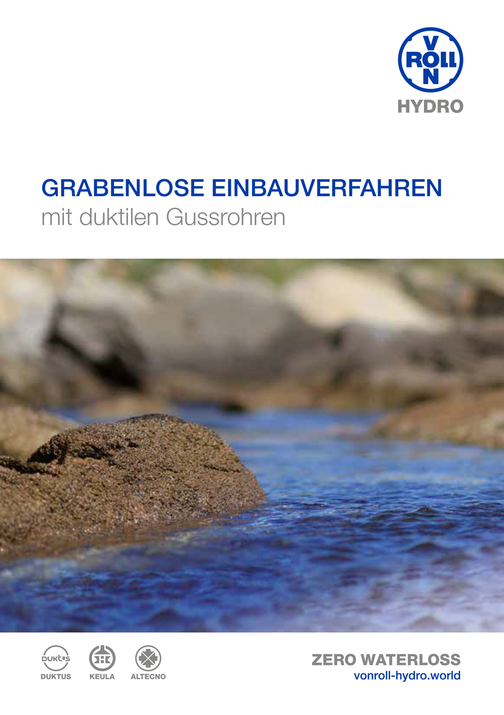 Flyer grabenloser Leitungsbau als PDF zum downloaden