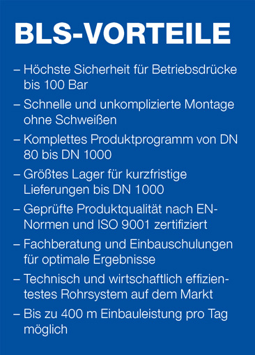 TEST THE BEST BLS-VORTEILE